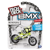 Tech Deck - Finger BMX - Wethepeople - Vert Citron/Noir - Séries 9