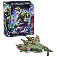 Transformers Generations Legacy Evolution, figurine Prime Universe Skyquake classe Leader de 17,5 cm