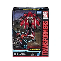 Jouet Transformers Studio Series 40, figurine Shatter du film Transformers: Bumblebee, classe de luxe.