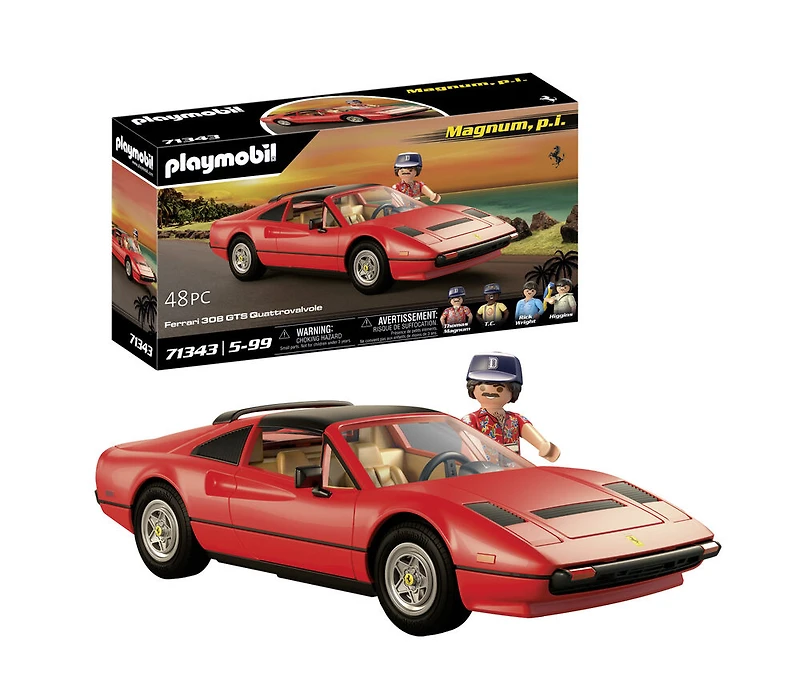 Playmobil - Magnum, p.i. Ferrari 308 GTS Quattrovalvole