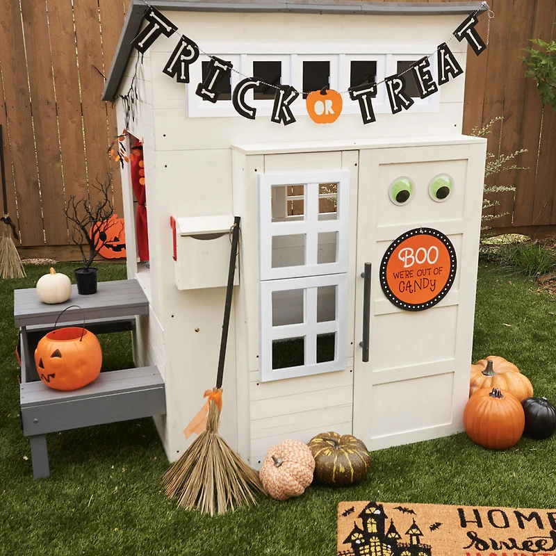 KidKraft Modern Outdoor Playhouse-White