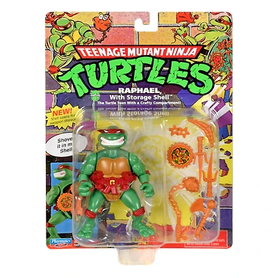 TMNT Classic Raphael,with Storage Shell