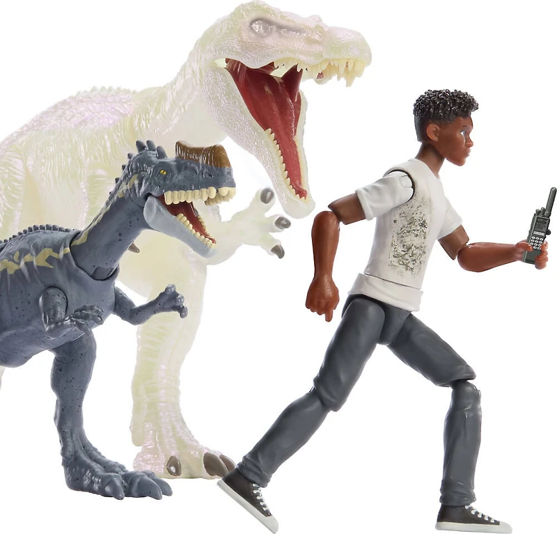 Jurassic World Coffret Péril Darius, Baryonyx et Monolophosaure