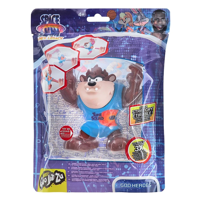 Space Jam S1 5" Stretchy Hero - Tazmanian Devil  Exclusive
