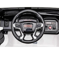 Kidsvip 12V Gmc Canyon At4 W/ Rc-White - English Edition