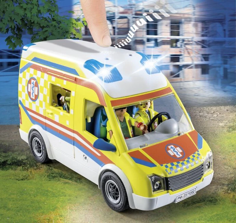 Playmobil - Ambulance avec effets lumineux et sonore