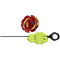Beyblade Burst QuadStrike Stellar Hyperion H8 Spinning Top Starter Pack, Battling Game Top Toy Set with Launcher
