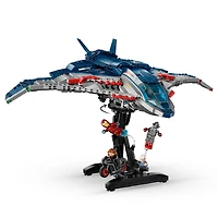LEGO Marvel Le Quinjet d'Avengers : L'ère d'Ultron, Ensemble de Construction pour Enfants et Cadeau de Superhéros 76325