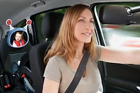 Miroir de voiture Bleu Oly de Benbat