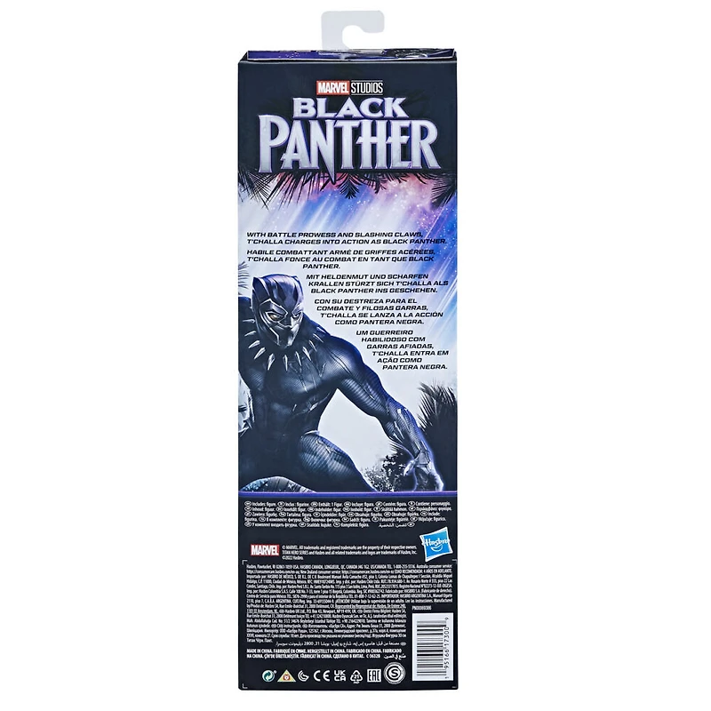 Marvel Black Panther Marvel Studios Legacy Collection Titan Hero Series Black Panther, figurine de 30 cm
