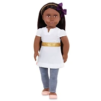 Our Generation - Doll w/Tunic & Beaded Headband, Visala
