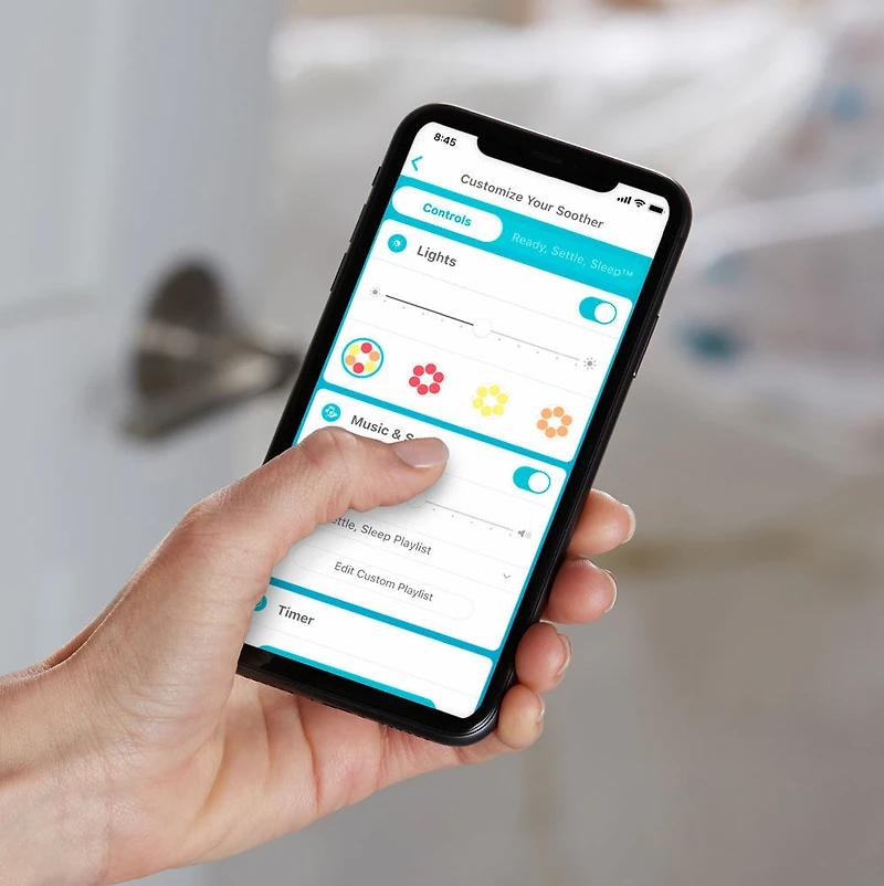 Fisher-Price - Lapin Nuit de Rêve apaisant avec veilleuse