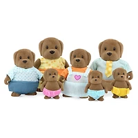 Wagadoodle Chiens, Woodzeez, Ensemble de petites figurines de chiens