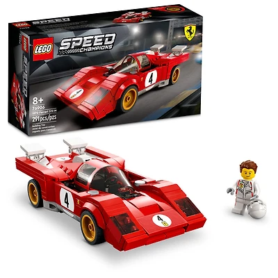 LEGO Speed Champions 1970 Ferrari 512 M 76906 Building Kit (291Pieces)