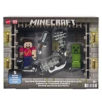 Minecraft- Coffret Histoires- Essaim de Poissons d'Argent