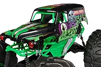 Monster Jam, Monster truck tout-terrain radiocommandé Mega Grave Digger officiel, plus de 60 cm de haut, échelle 1:6