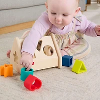 Fisher-Price Wooden Silicone Shape Sorter