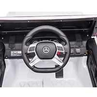 Kidsvip 12V Mercedes 6X6 W/ Rc- Whitee - Édition anglaise