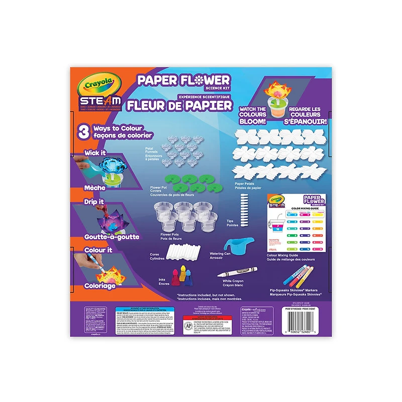 Crayola Paper Flower Science Kit
