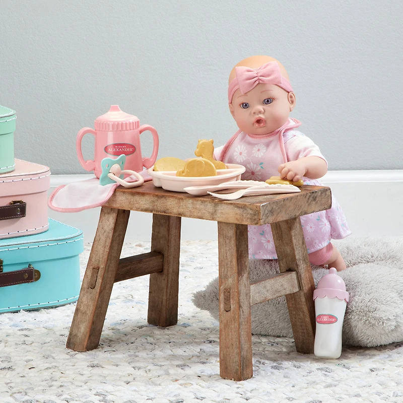Madame Alexander - Poupon de 30,50 cm, l'heure de la collation