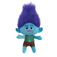 Petite Peluche de 20 cm (8 pouces) de Branche de Les Trolls 3 de DreamWorks, Bleue
