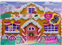 Polly Pocket-Calendrier de l'Avent Maison en pain d'épices-surprises