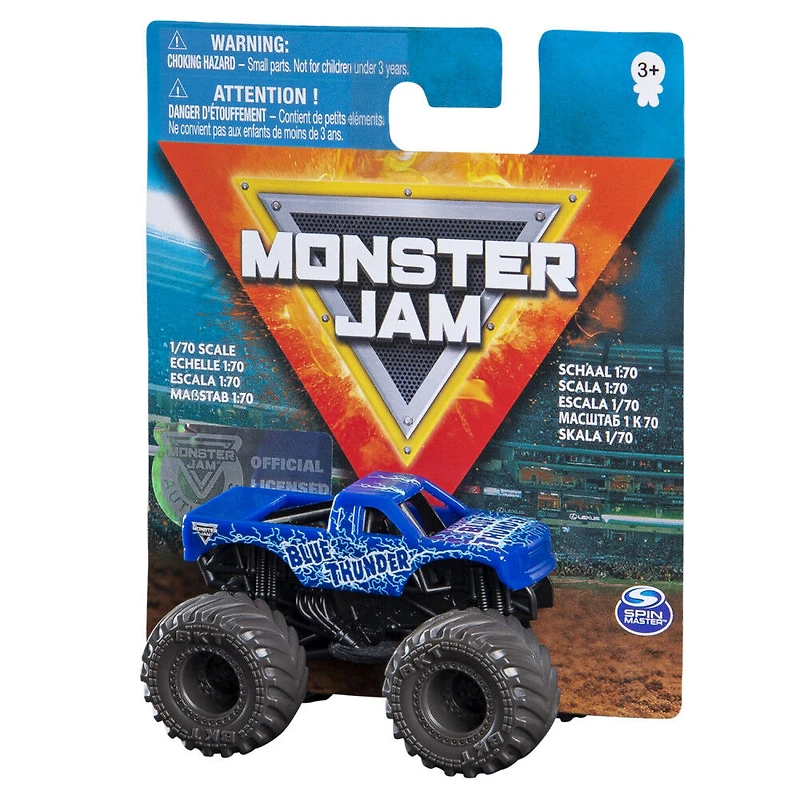 Monster Jam, Monster truck Blue Thunder à l'échelle 1:70