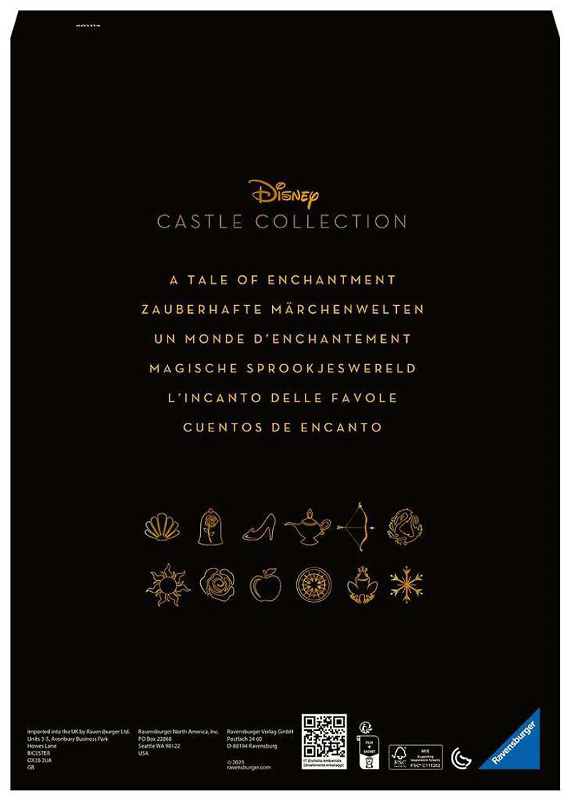 Ravensburger Disney Princess - Disney Castles Belle 1000pc Puzzle