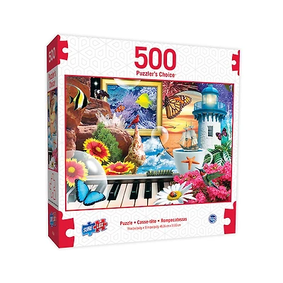 Casse-têtes SureLox - Collection Choix des amateurs de casse-têtes - Imagination en mouvement - 500 pièces