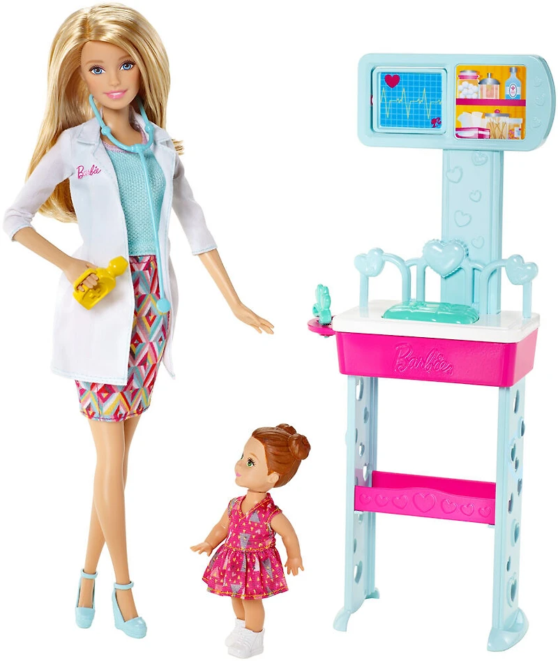 Barbie - Careers Pediatrician Doll & Playset