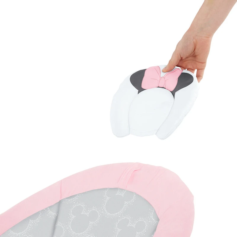 Transat de Bright Starts et Disney Baby MINNIE MOUSE Rosy Skies Comfy Bouncer