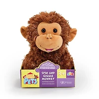 Pitter Patter Pets - Singe ricanant Spin and Giggle - Notre exclusivité