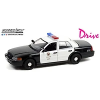 1:24 Drive (2011) - 2001 Ford Crown Victoria Police Interceptor - Los Angeles Police Department (LAPD) - Édition anglaise