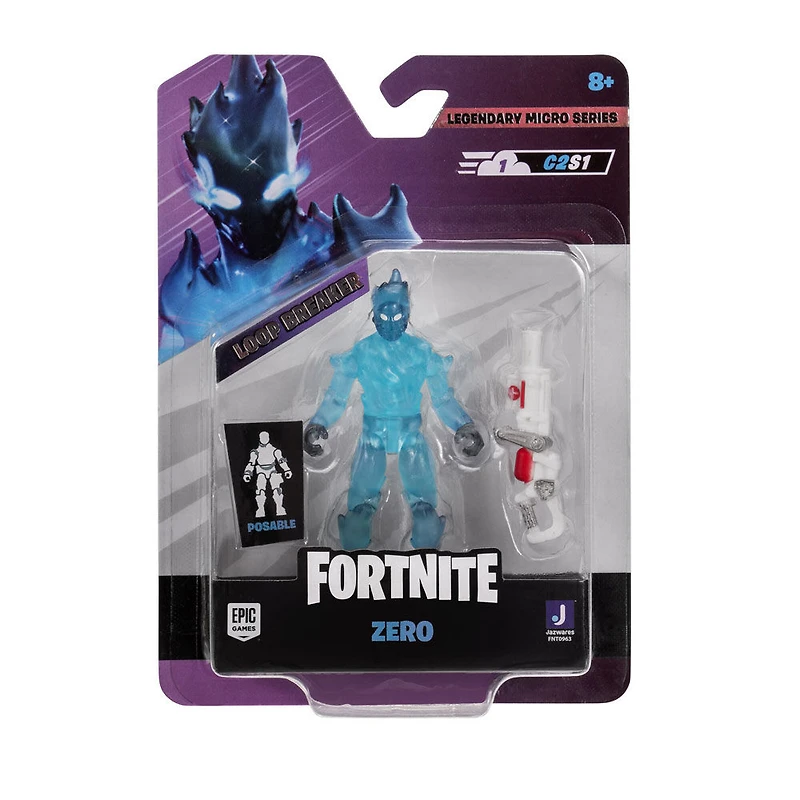 Fortnite paquet de 1 figurine (série Micro Légendaire) - Zéro