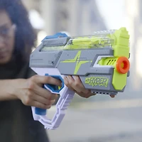 Nerf Hyper, blaster à pompe Rush-40, inclut 30 billes en mousse Nerf Hyper