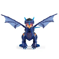Dragon Untamed Legends - Vulcan (bleu foncé) - jouet interactif