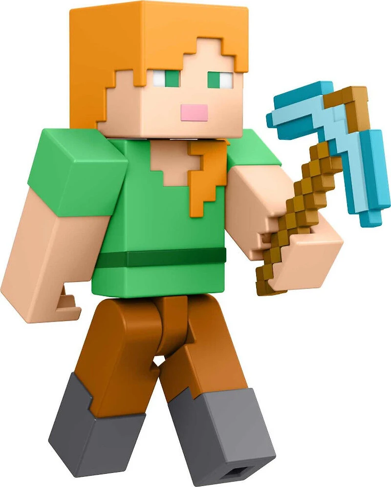 Minecraft Alex Build-A-Portal Figure