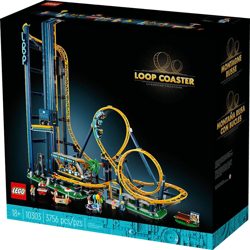 LEGO Loop Coaster 10303 Building Kit (3,756 Pieces)