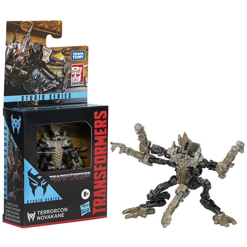 Transformers Generations Studio Series, figurine Terrorcon Novakane classe Origine, de 8,5 cm, Transformers: Rise of the Beasts
