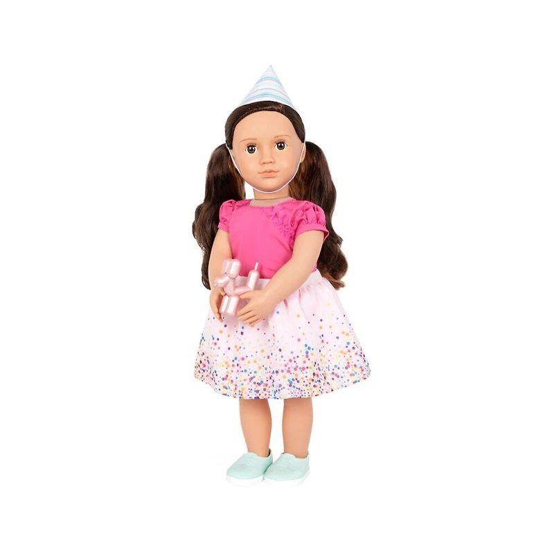 Our Generation It's Time to Party Confetti-Themed Birthday Outfit for 18-inch Dolls