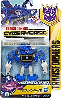 Transformers Cyberverse Action Attackers: Warrior Class Soundwave Action Figure