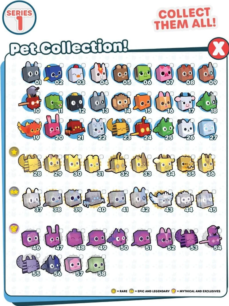 Pet Simulator X Mystery Egg S1 1Pack