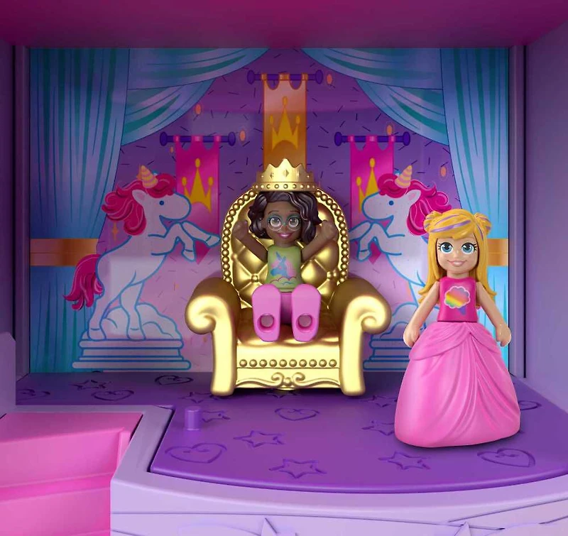 Coffret Parc d'Attractions Arc-En-Ciel de Polly Pocket