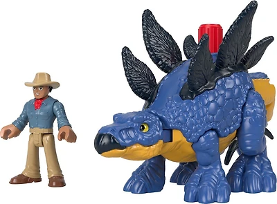 Imaginext - Jurassic World - Stégosaure et Dr. Grant