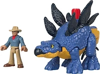 Imaginext - Jurassic World - Stégosaure et Dr. Grant