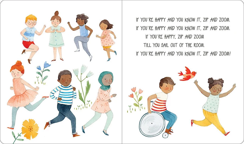 Board Book Picture Book If You're Happy & You Know It Sing-Along Board Book.