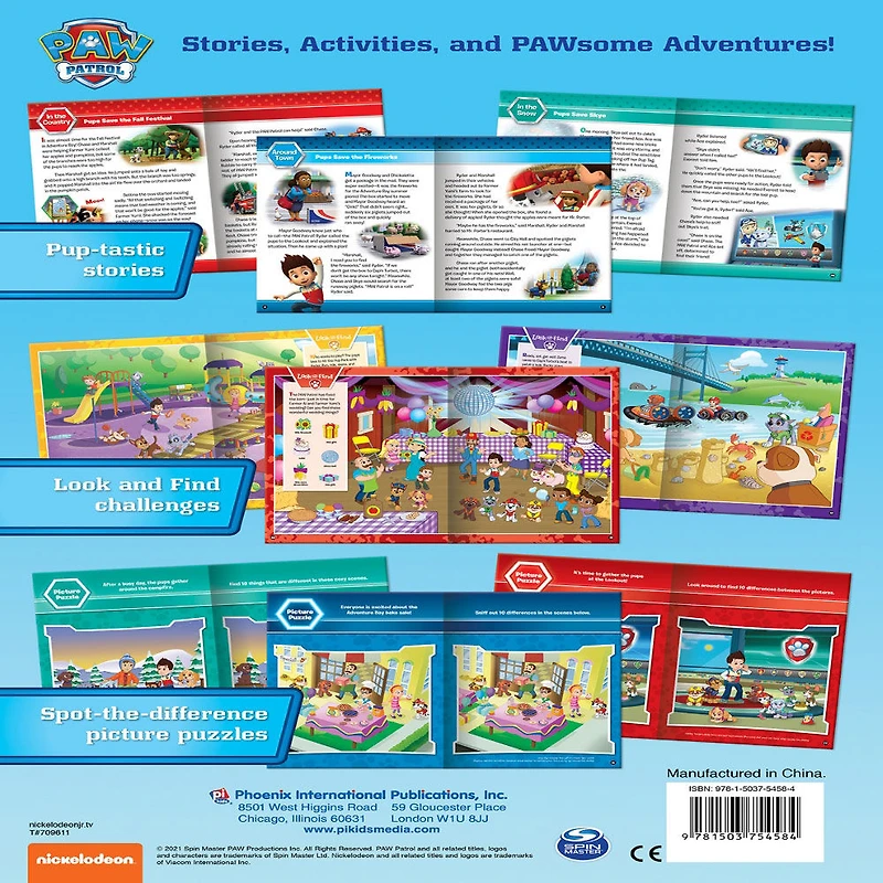 Mon Grand Livre De La Pat' Patrouille  - Édition anglaise