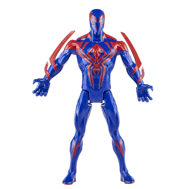 Marvel Spider-Man: Across the Spider-Verse Titan Hero Series Spider-Man 2099 Toy, 12-Inch-Scale Figure