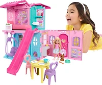 Barbie-Coffret La maison transformable de Chelsea-avec accessoires