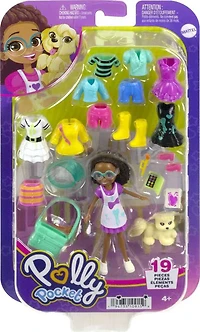 Polly Pocket Poupée et 18accessoires, Atelier de peinture de Shani